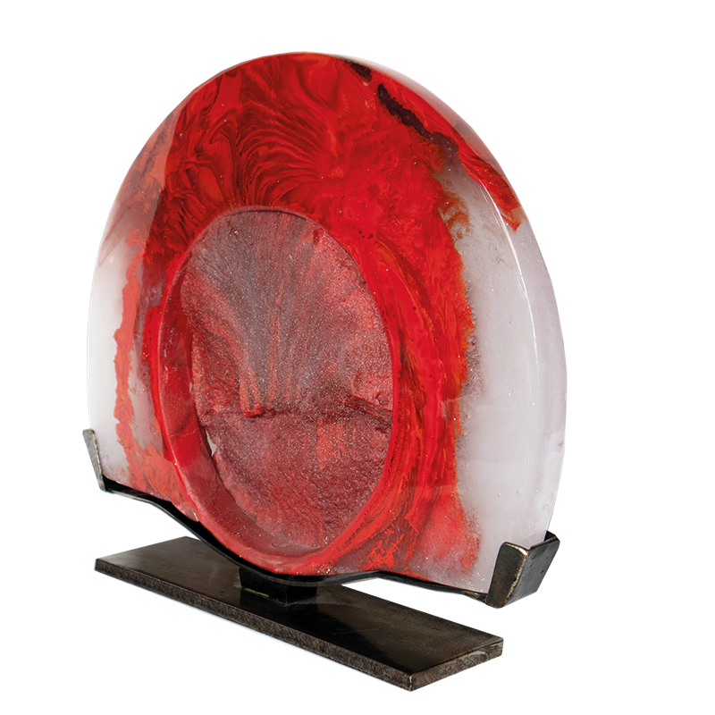 Christian Lutz sculpture verre